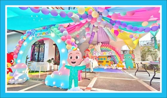 Cocomelon theme deals party decorations